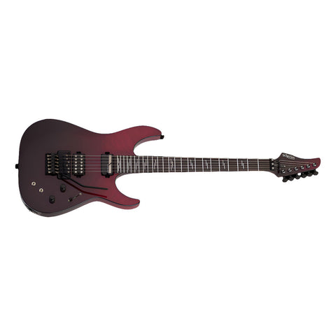 Guitarra Eléctrica Schecter Reaper-6 Fr S Elite Blood Burst Diestro Marrón Wenge