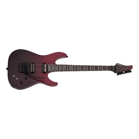 Guitarra Eléctrica Schecter Reaper-6 Fr S Elite Blood Burst Diestro Marrón Wenge