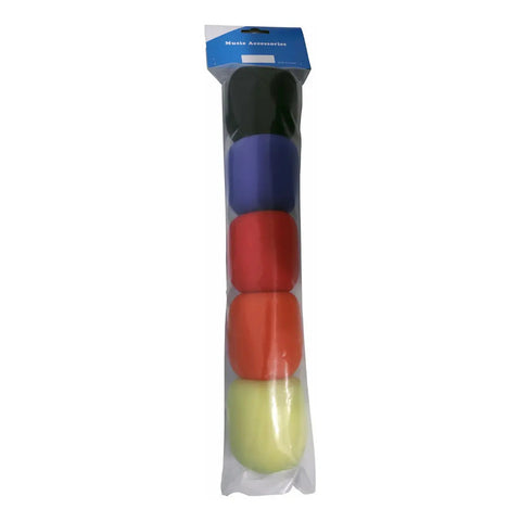 Pack De Fieltros Anti-pop Maxtone Para Micrófono, Multicolor