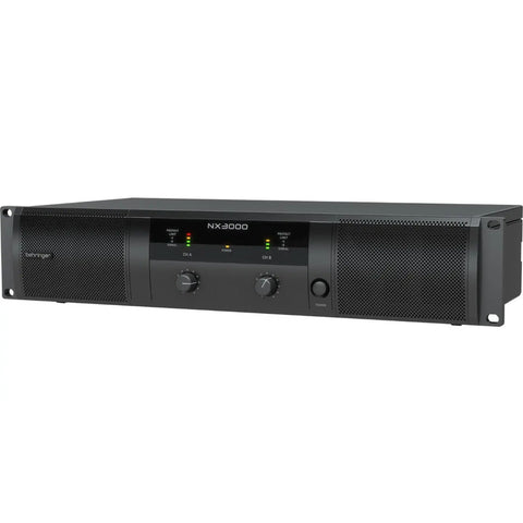 Amplificador De Poder De 2 Canales, Behringer Nx3000 Negro 3000 W