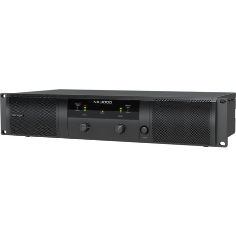 Amplificador De Poder De 2 Canales, Behringer Nx3000 Negro 3000 W
