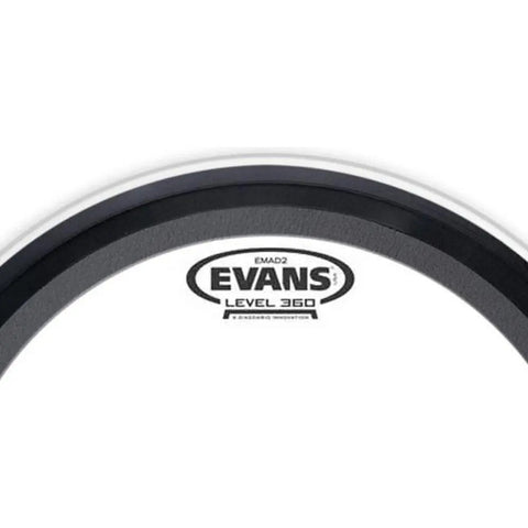 Parche De Golpe Para Bombo De 20 PuLG Evans Bd20emad2 - Transparente
