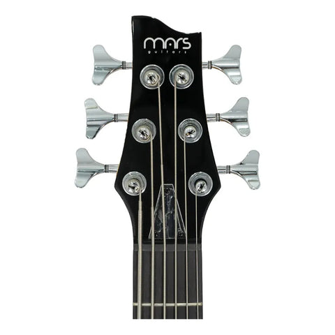 Bajo Eléctrico 6 Cuerdas Activo Mars Eb-6 Gray Diestro Gris
