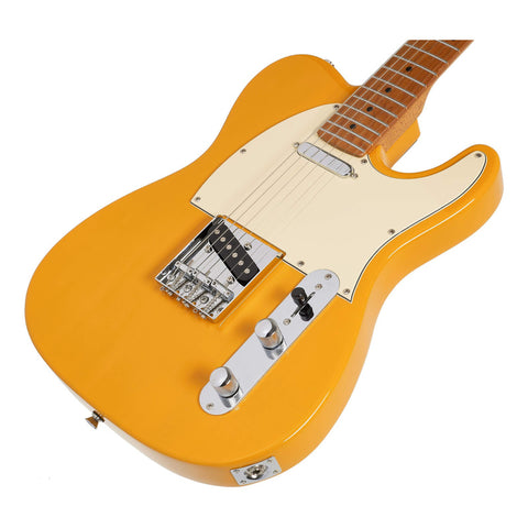 Guitarra Eléctrica Bloond Jet Guitars Jt300lh Zurdo Maple Tostado