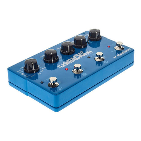 Pedal P/guitarra Delay Tc Electronic Flashback 2 X4 Delay Azul