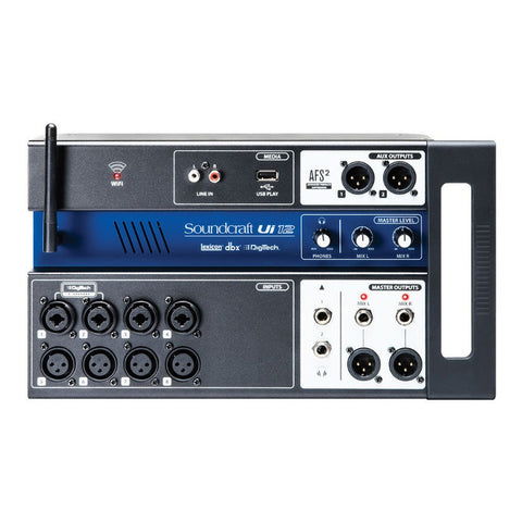 Mezcladora Digital Inalámbrica 12 Canales Soundcraft Ui-12