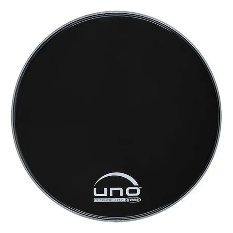 Parche Resonante 20 Pulgadas Uno By Evans Negro Para Bombo Batería