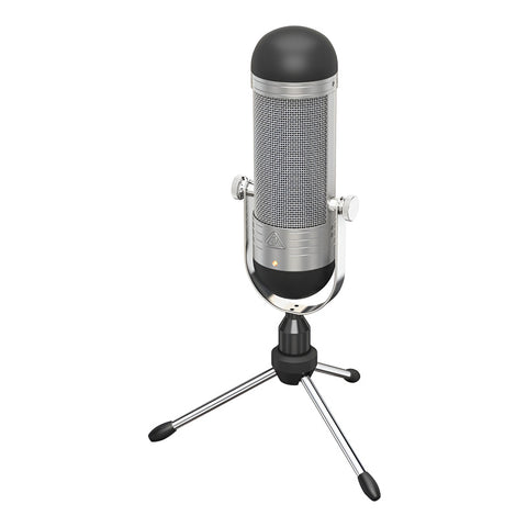 Behringer Bvr84 Micrófono Usb Para Estudio Podcast Gamer Color Plateado