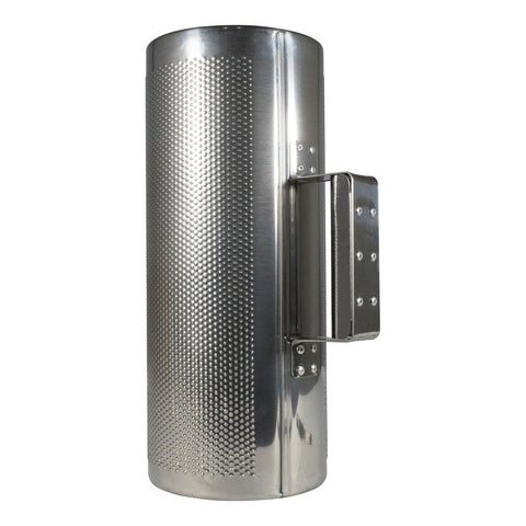 Guiro Guira De Acero Con Raspador Merengue Maxtone Mgtc-04 Plateado