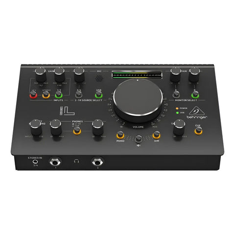 Interfaz De Audio Usb De 2x2 De 192 Khz Behringer Studio L Negro