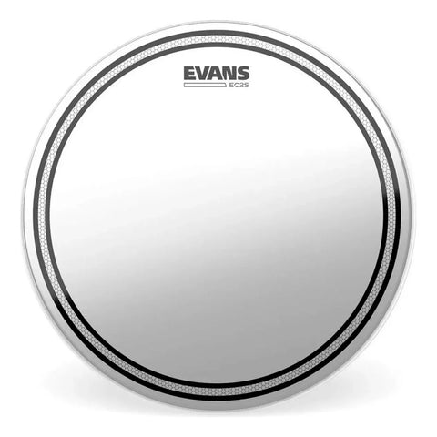 Parche 14 Pulgadas Transparente P/ Tom Batería Evans B14ec2s