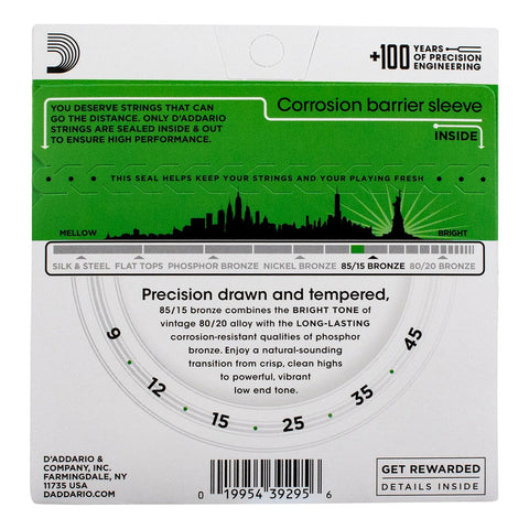 Juego De Cuerdas Para Guitarra Acústica Daddario Ez890-e