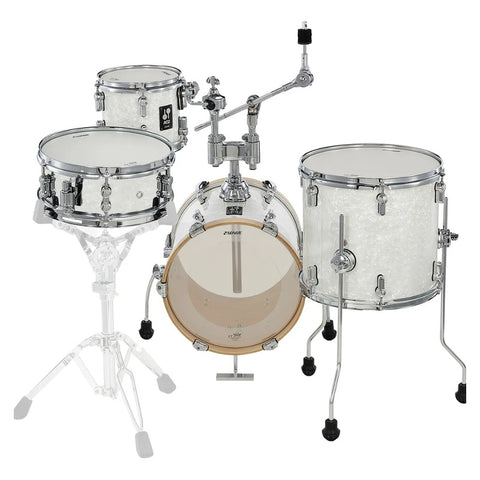 Bateria Sonor Aq2 Martini Set 4 Piezas Bombo 14 PuLG Blanco Aperlafo