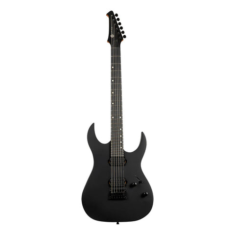 Guitarra Eléctrica 6 Cuerdas Spira Guitars S-400 Satin Black Diestro Negro