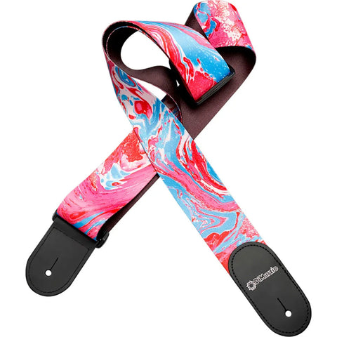 Tahali Dimarzio Steve Vai Mod. Dd3144 Rosa Chicle Blue Cherry Universe