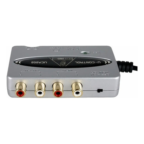 Interface De Audio Usb 2 Entrdas/salidas, Behringer Uca-202 Gris