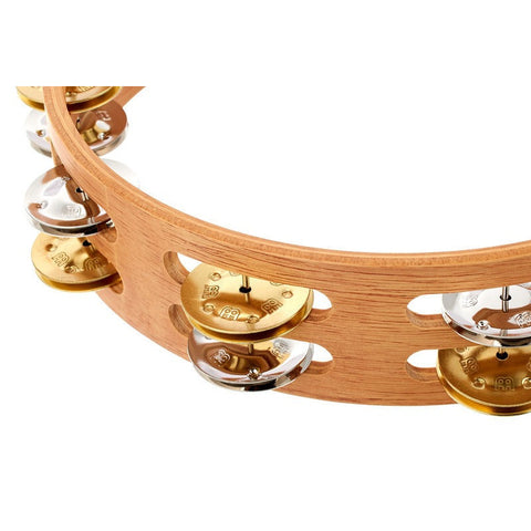 Pandero De Madera Crotalos Acero Y Laton Meinl Ta2m-snt Naranja