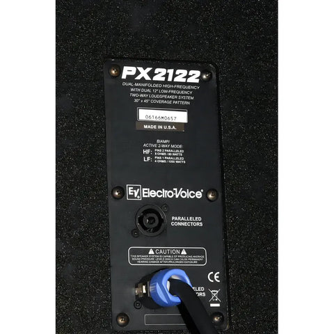 Bafle Pasivo 2x12 Dos Vias Pulgadas Electro Voice Px-2122 Color Negro
