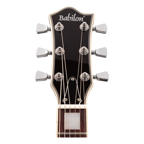 Guitarra Eléctrica Con Case Serie Unique Cosmos Ii-bk Babilo Color Negro