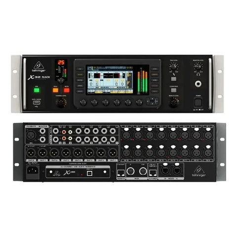 Mezcladora Digital Behringer X32 Rack,interfaz De Audio Usb