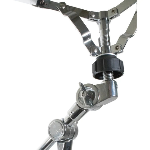 Soporte Para Tarola New Beat Ss816 Acero Cromado Con Base Antideslizante Plateado