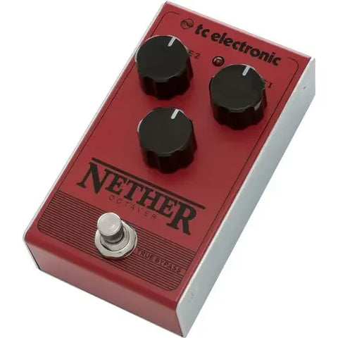 Tc Electronic Pedal Nether Octaver Octavador True Bypass Color Rojo