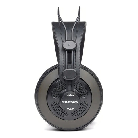 Audífonos Over-ear Samson Sr850 Gamer Con Cancelación De Ruido Negro