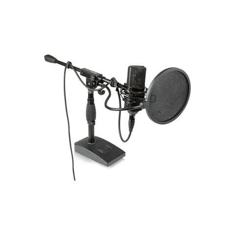 Soporte Compacto P/bombo/micrófono Frameworks Gfw-mic-0821 Negro