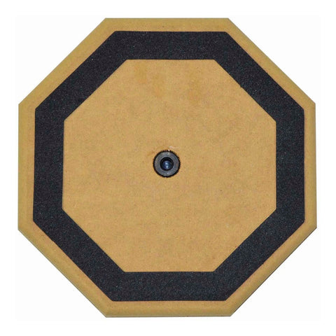 Practicador 7 PuLG Una Cara De Hule 8 Mm Evans Arf-7gm Negro