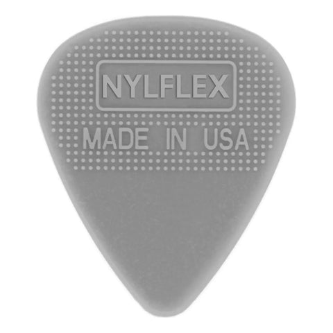 Paquete De 10 Púas Serie Nyflex Planet Waves 1nfx4-10 Gris Mediano