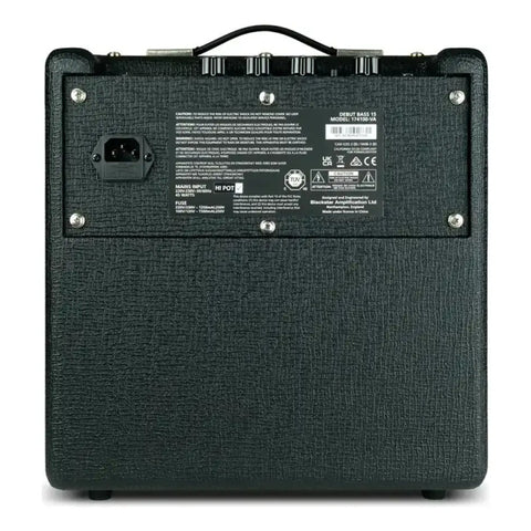 Amplificador Combo P/ Bajo 15w Blackstar Debut-bass-15 Negro