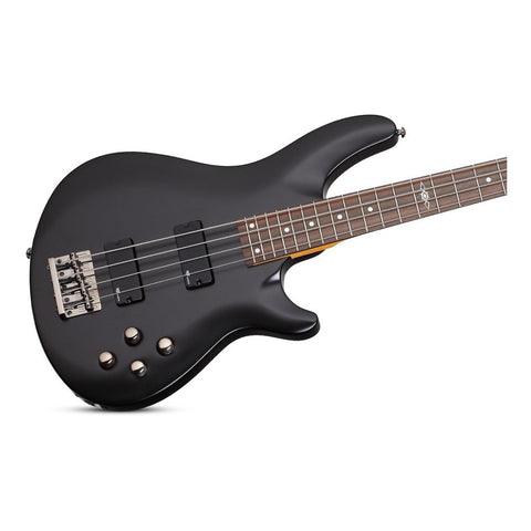 Bajo Electrico Midnight Satin Black, Sgr By Schecter C4 Bass Diestro Negro Gloss