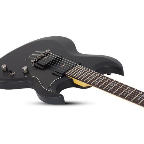 Guitarra Electrica Negro Satinado Schecter Demon S-ii