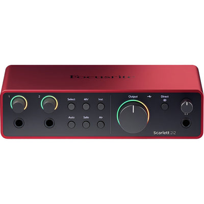 Interfaz De Audio Usb Focusrite Scarlett 2i2 4th Gen