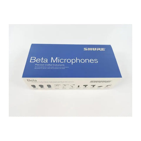 Micrófono Dinámico Shure Beta 56a Súper Cardioide Para Instrumentos