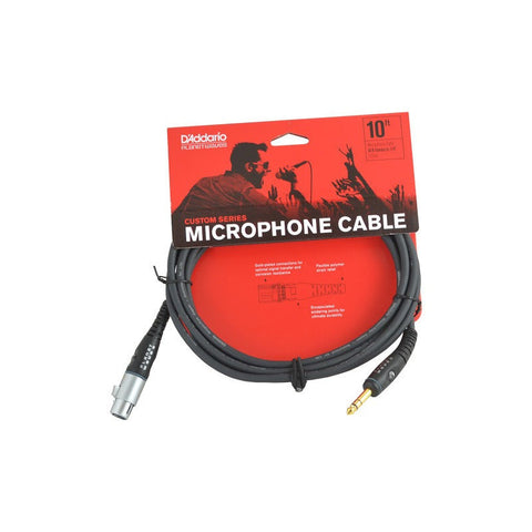 Cable Para Micrófono Xlr A Plug 1/4 3m Planet Wave Pw-gm-10