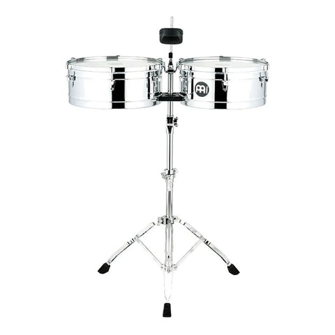 Timbales Cromo Marathon De 14 Y 15 Pulgadas Meinl Mts1415ch