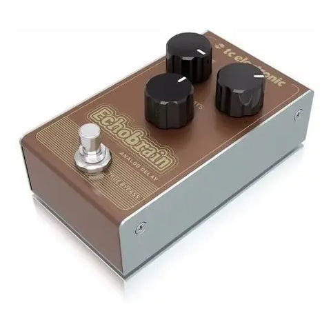 Pedal Para Guitarra Tc Electronic Echobrain Analog Delay Café