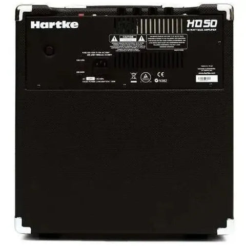 Amplificador Bajo Hartke Hd50 Dydrive 50w 10 - Plus Voltaje Color Negro