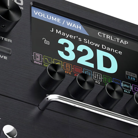 Pedal De Efecto Nux Versatile Modeler Mg-30 Negro