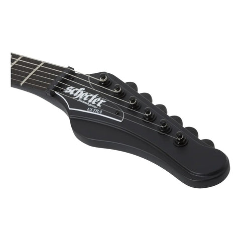Guitarra Eléctrica Schecter Ultra Pelham Satin Black Diestro Negro