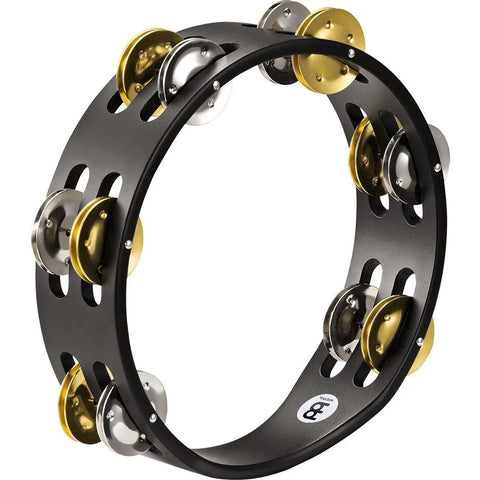 Pandero Cuerpo De Madera Crotalos Acero/laton Meinl Cta2m-bk Negro