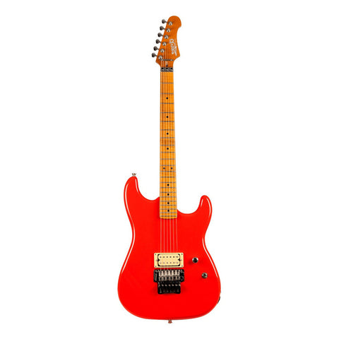 Guitarra Jet Guitars Js700 Eléctrica Red Material Del Diapasón Maple Orientación De La Mano Diestro