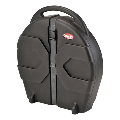 Estuche Rígido Para Platillos De 22  Con Ruedas Y Mango Plegable Skb Negro