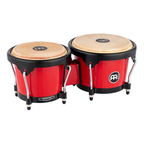 Meinl Hb50 Red Bongos De Plástico Abs 6.5 Y 7.5 Pulgadas