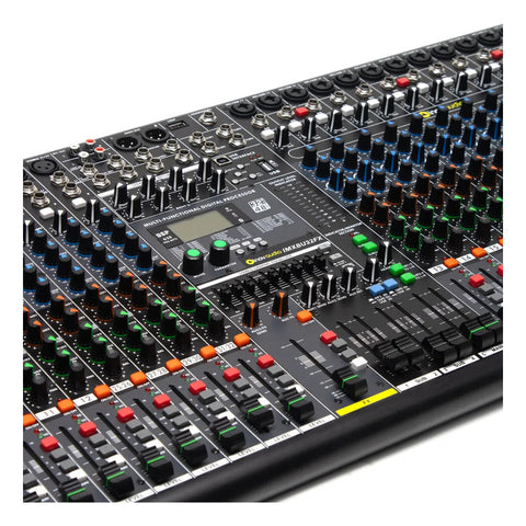 Mezcladora Analógica 32 Canales Efectos Inovaudio Imxbu32fx