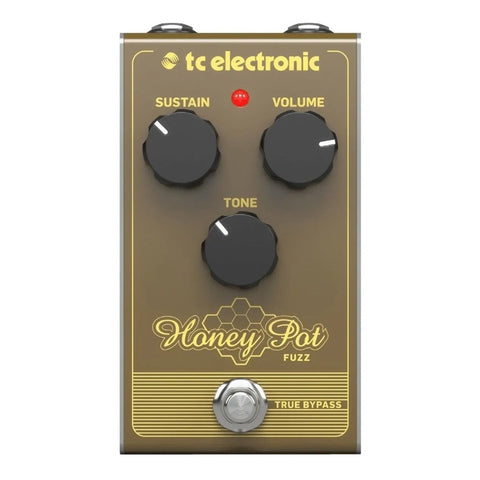 Pedal De Distorsión/fuzz P/guitarra Tc Electronic Honey Pot Verde Oscuro