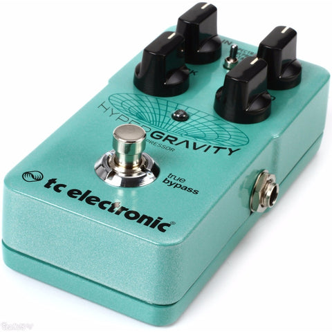 Pedal De Efecto Compresor Tc Electronic Hypergravity Compres Azul