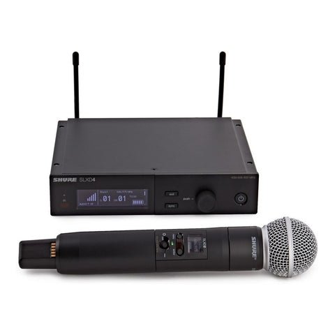 Sistema Inalámbrico Shure Slxd24/sm58-g58 Negro