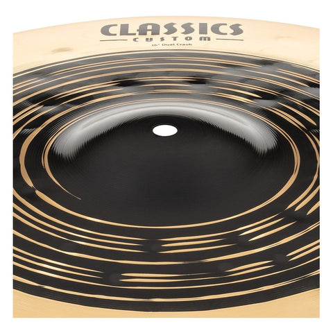 Platillo Crash Dual De 16 Pulgadas Meinl Cc16duc